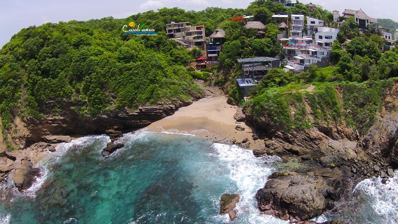 Casablanca Guest House - Adults Only - Starlink Internet! Zipolite Luaran gambar