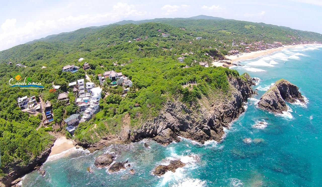 Casablanca Guest House - Adults Only - Starlink Internet! Zipolite Luaran gambar